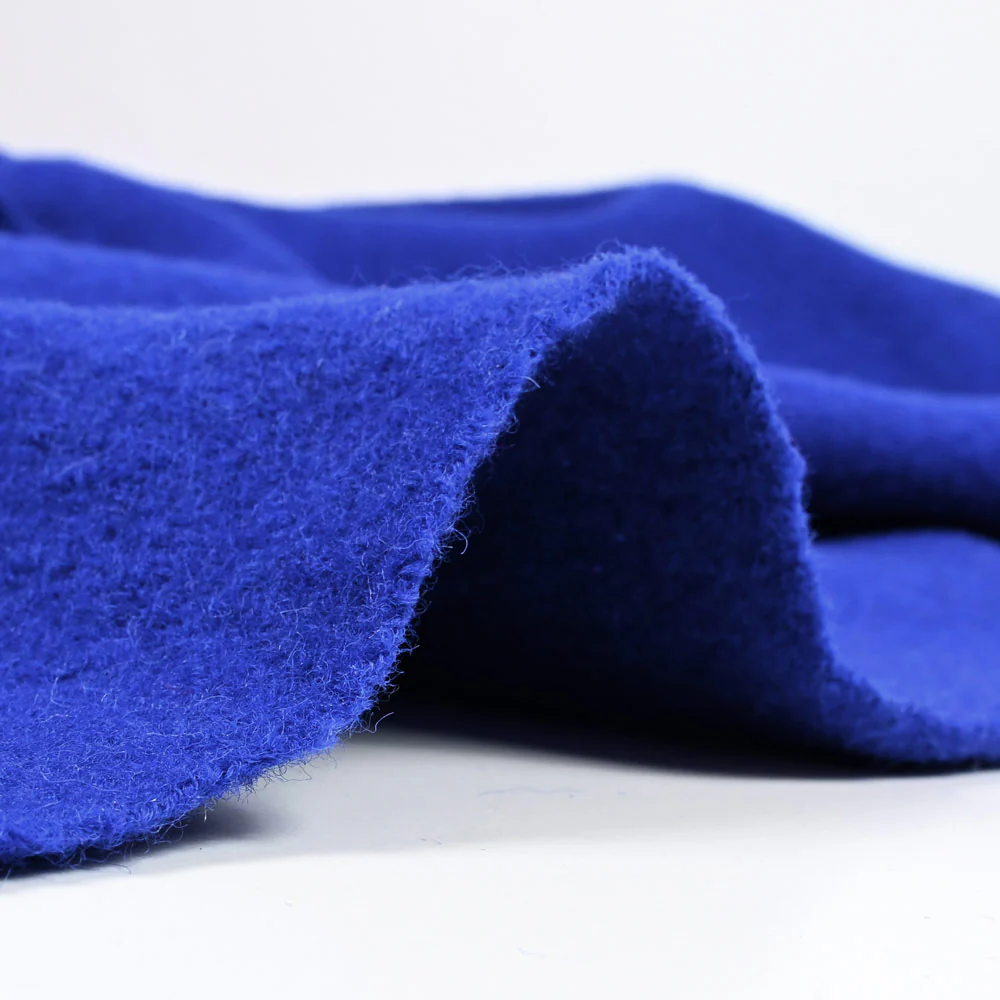 100% Laine bouillie bleu roi - Image 4