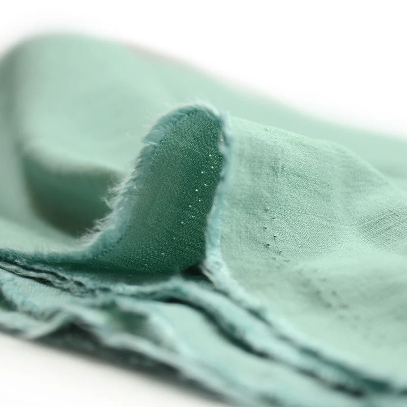 Crêpe viscose Lily vert d'eau - Image 4