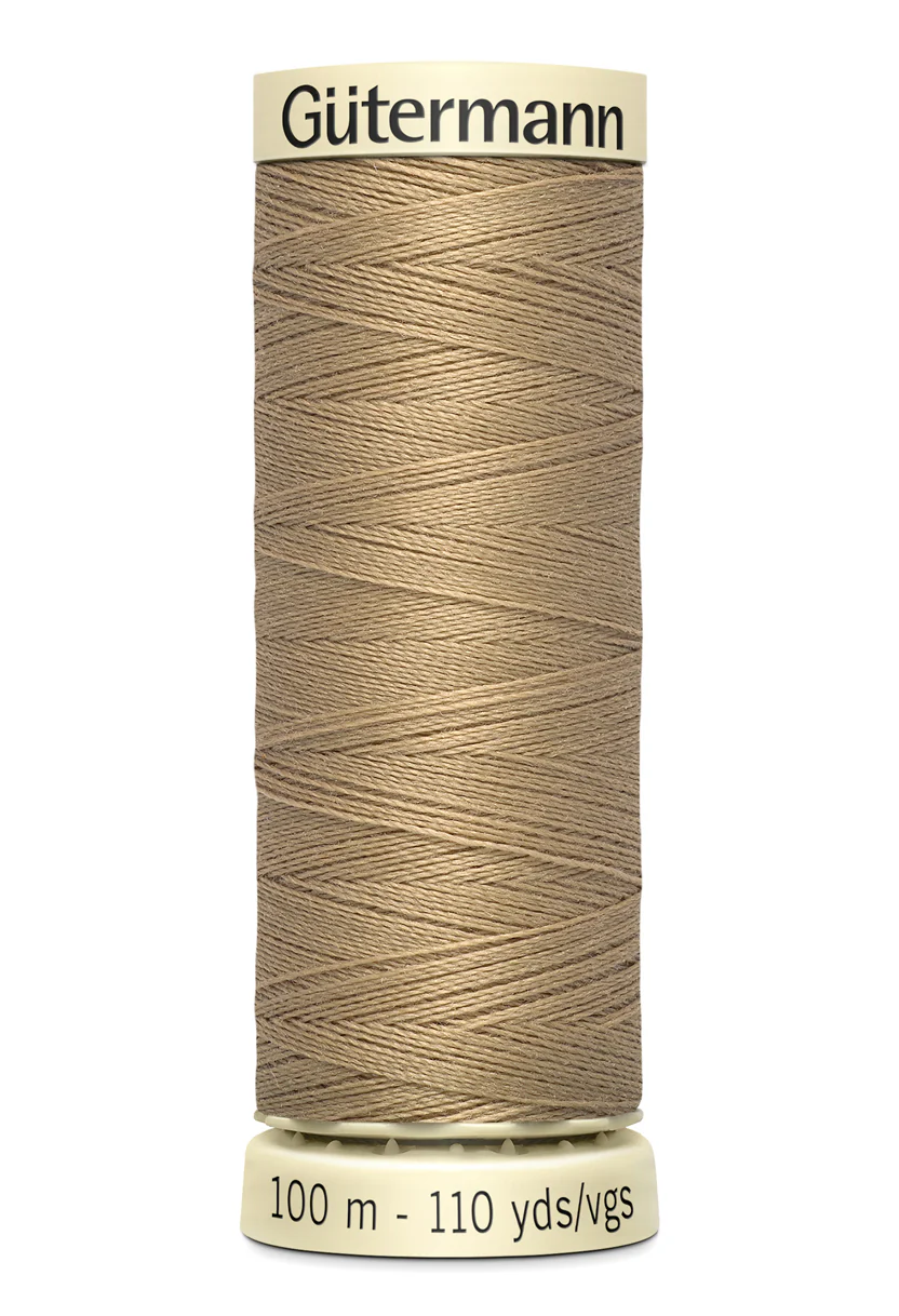 Fil pour tout coudre 100m - Coloris Beige/Brun - Gütermann - Image 15