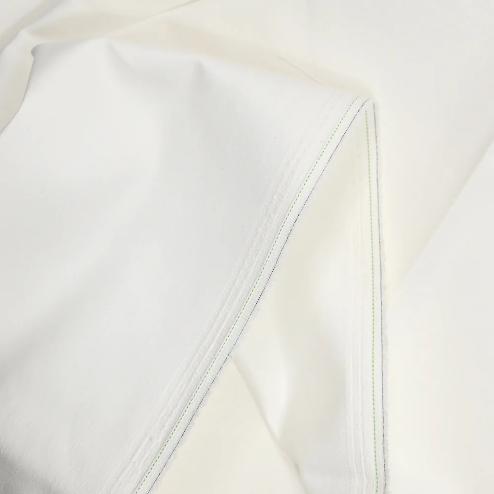 Jean's coton souple Dany blanc - Image 3