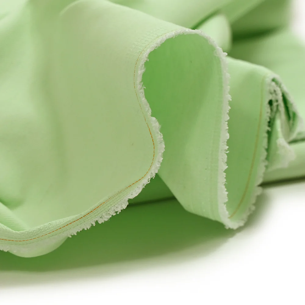 Jean's coton souple Dany vert d'eau anisé - Image 5