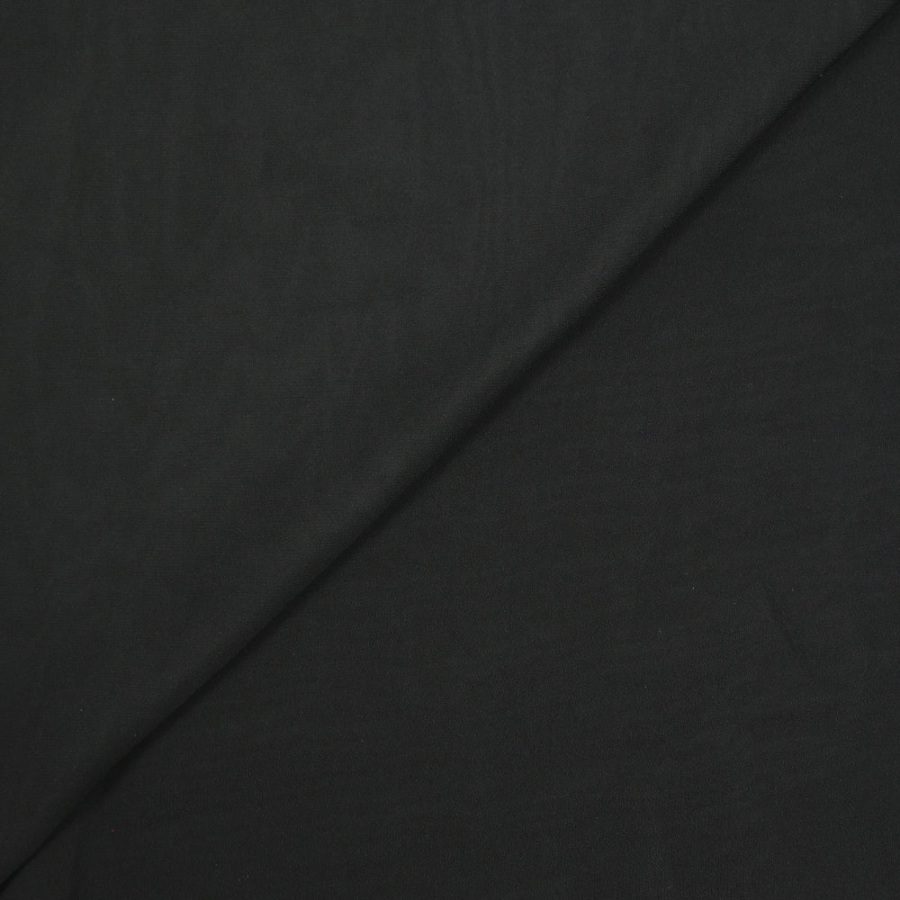 Mousseline de soie et acétate noir - Image 4