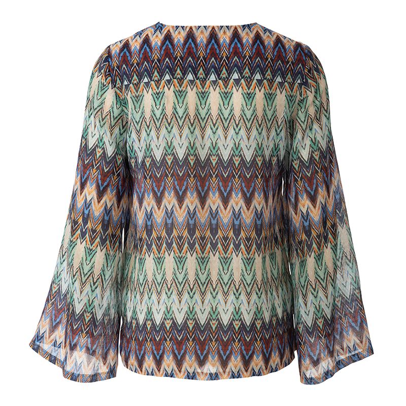 Patron Burda n°6234 : Blouse  top  encolure en V - Image 5