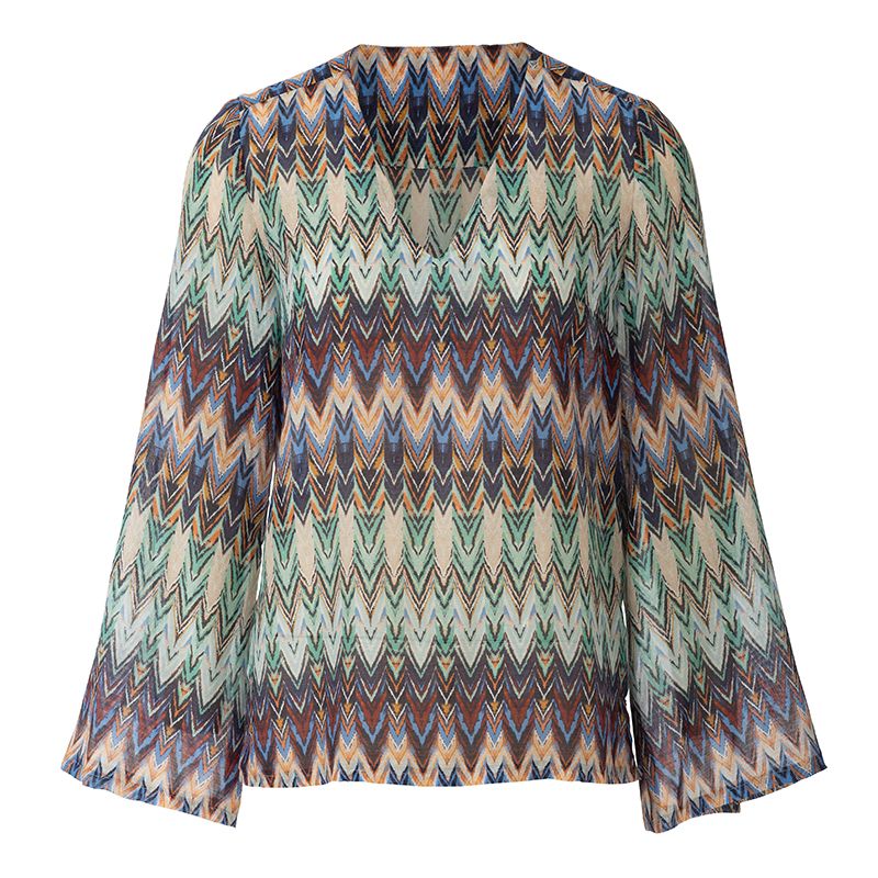 Patron Burda n°6234 : Blouse  top  encolure en V - Image 8