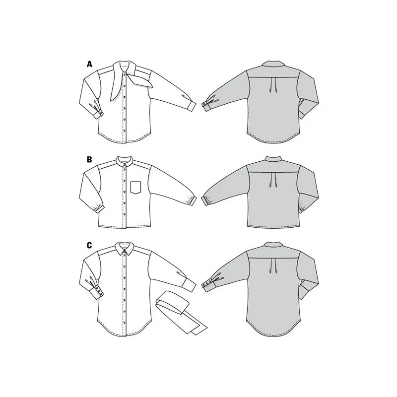 Patron Burda n°6263 Blouse - Image 8