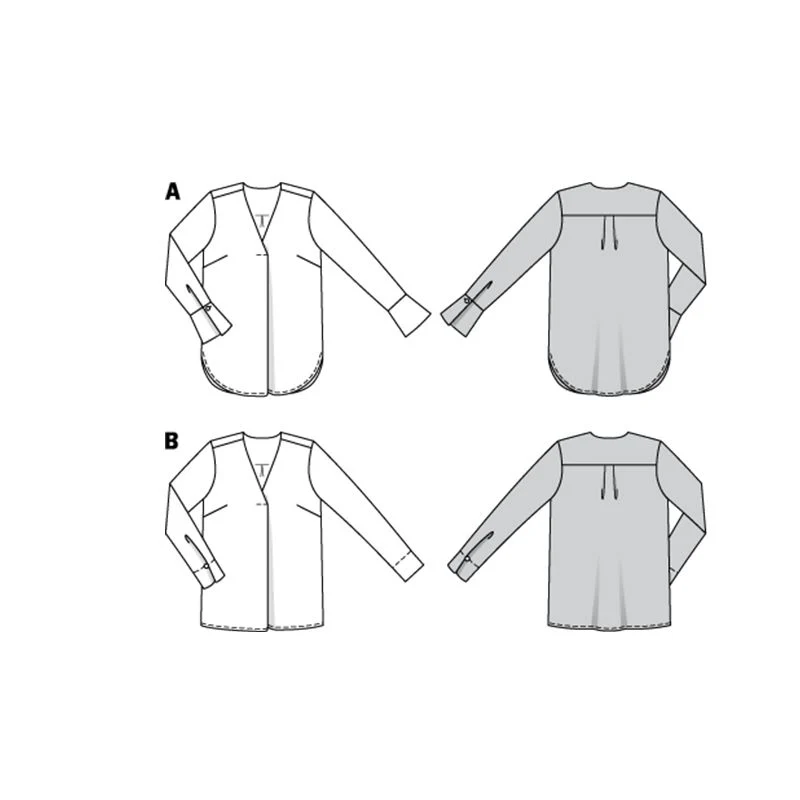 Patron Burda n°6278 Blouse - Image 6