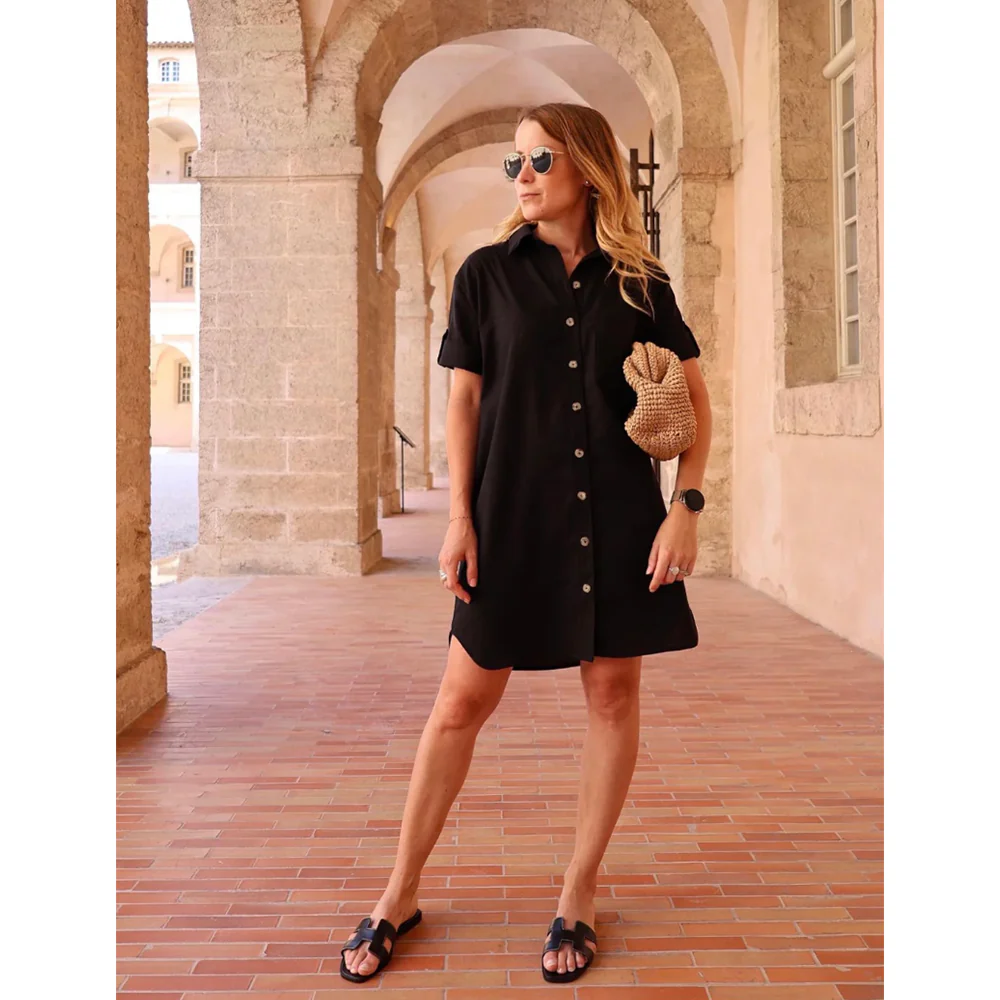 Patron de couture Chemise et robe-chemise CONSTANCE - Image 5