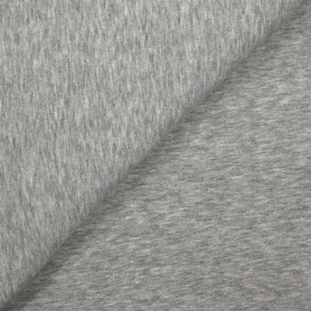 Sweat minkee épais gris clair chiné - Image 4