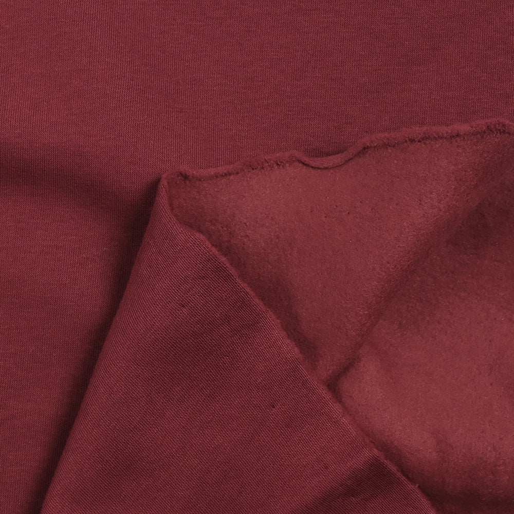 Sweat minkee épais rouge bordeaux - Image 5