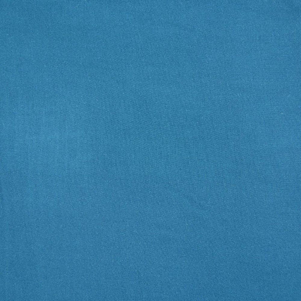 Voile viscose bleu pétrole - Image 3